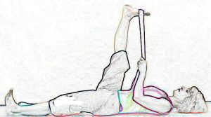 Reclined Big Toe Pose - Supta Padangusthasana