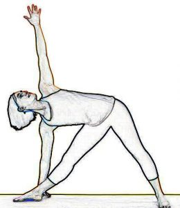 Triangle Pose - Utthita Trikonasana