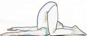 Ear Pressure Pose - Karnapidasana