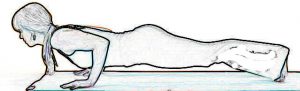 Four Limbed Staff Pose - Chaturanga Dandasana