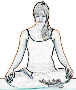 Half Lotus Pose - Ardha Padmasana